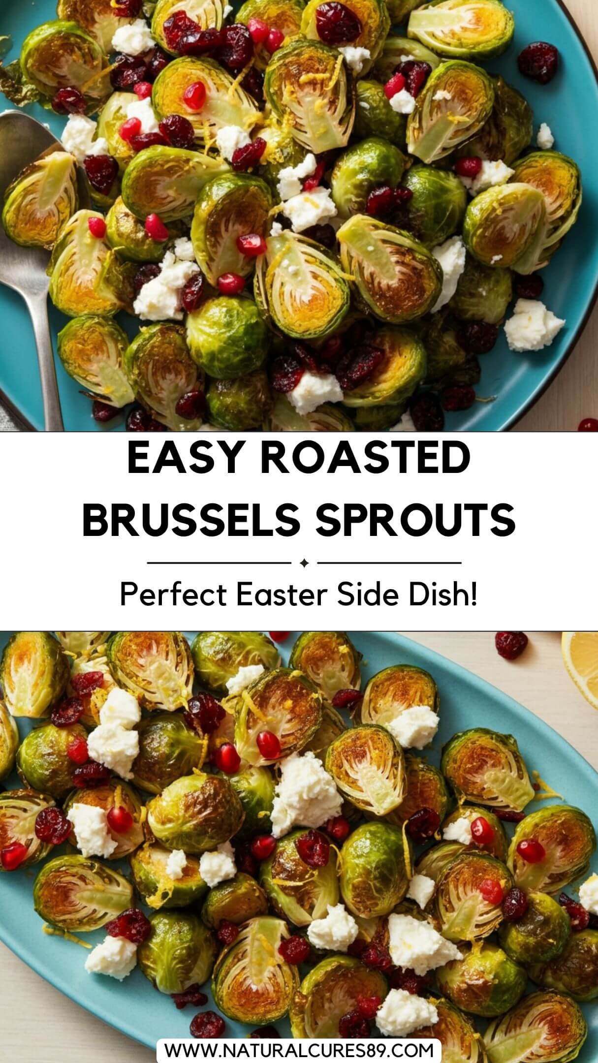 These crispy roasted Brussels sprouts are packed with flavor and easy to make! Whether you roast, sauté, or air-fry them, this healthy vegetable dish pairs beautifully with Easter ham or lamb. Try this delicious Easter Brussels sprouts recipe today!
