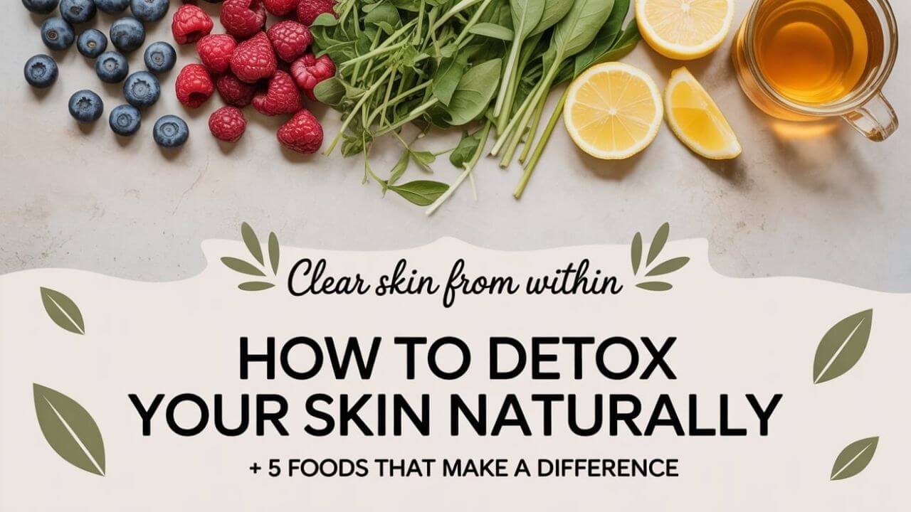 How to detox skin through diet naturally